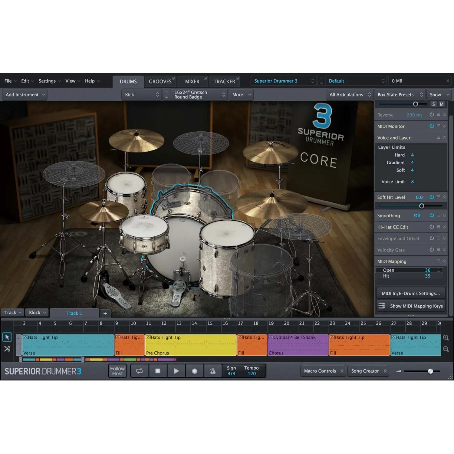 Toontrack Superior Drummer 3